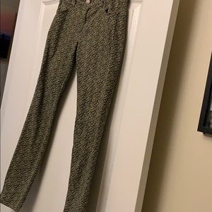 Lightly-worn Cabi brushed cotton skinny jeans